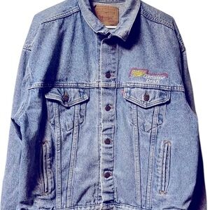 Levi’s Men’s Jean Jacket Size Large Miller Genuine Draft Excellent Condition